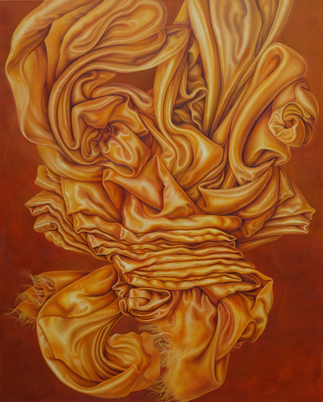 Untitled Sister Painting 2, oil, 48 X60 inches, 2020